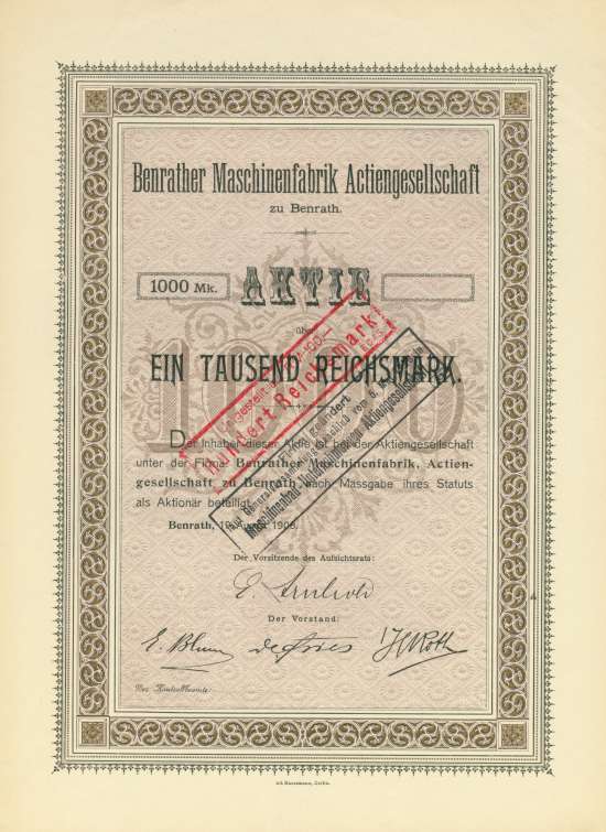 Benrather Maschinenfabrik AG