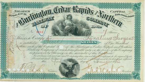 Burlington, Cedar Rapids and Northern Railway Company