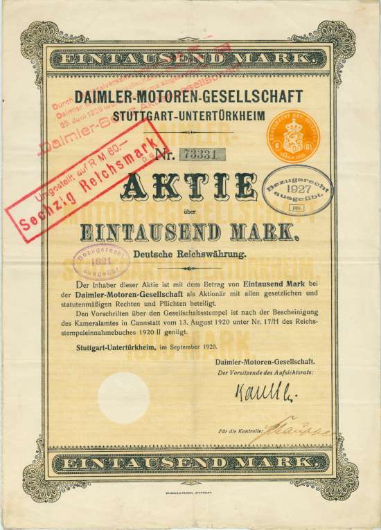 Daimler-Motoren-Gesellschaft