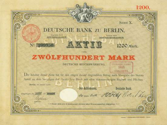 Deutsche Bank AG