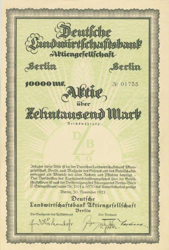 Deutsche Landwirtschaftsbank AG