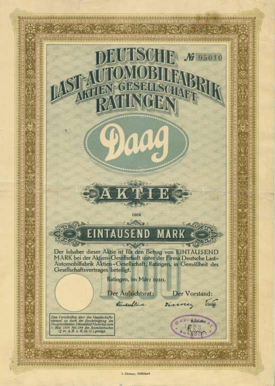 Deutsche Last-Automobilfabrik AG