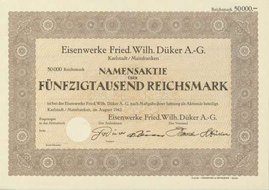 Eisenwerke Fried. Wilh. Düker AG