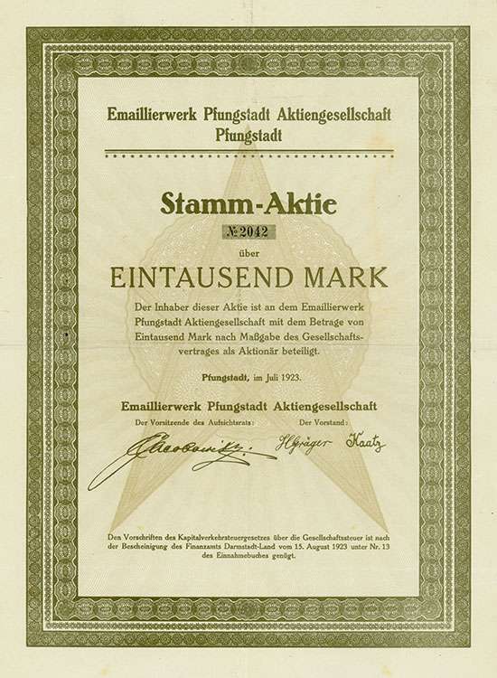Emaillierwerk Pfungstadt