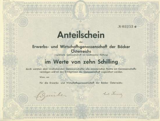 Erwerbs- und Wirtschaftsgenossenschaft der Bäcker Österreichs
