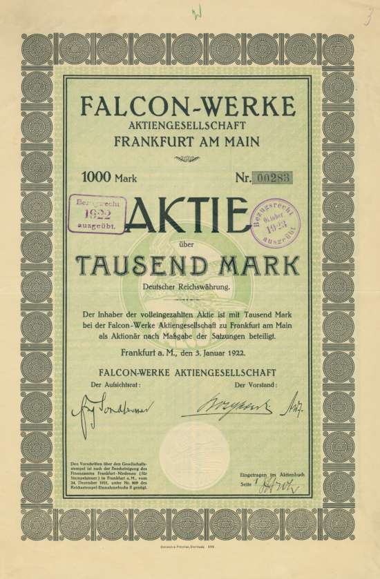 Falcon-Werke AG