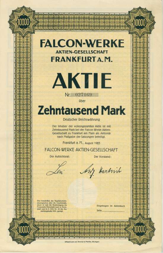 Falcon-Werke AG