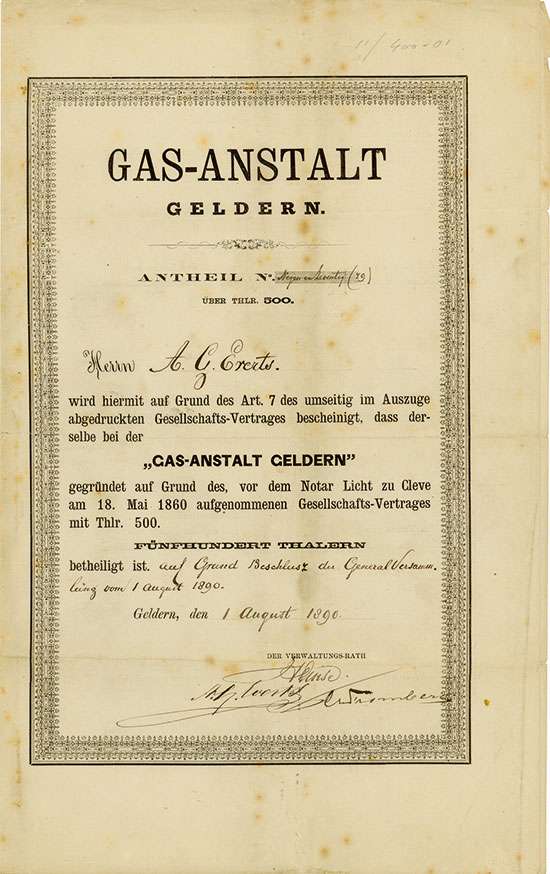 Gas-Anstalt Geldern