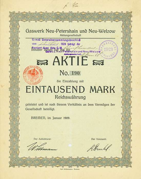 Gaswerk Neu-Petershain und Neu-Welzow AG