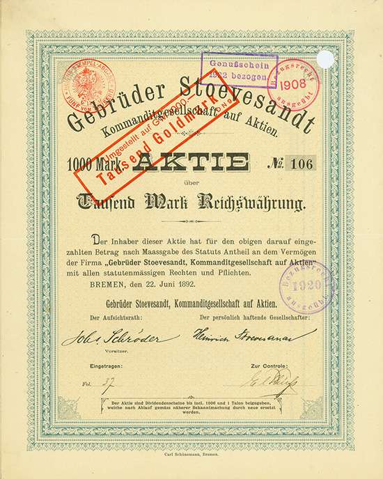 Gebrüder Stoevesandt KGaA