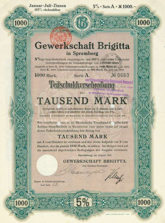 Gewerkschaft Brigitta