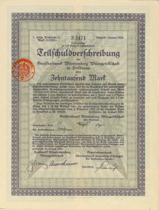 Großkraftwerk Württemberg AG