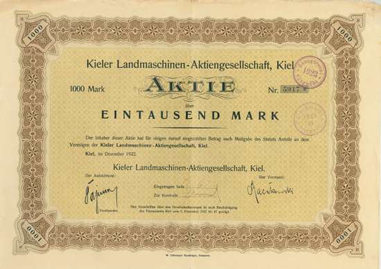 Kieler Landmaschinen-AG
