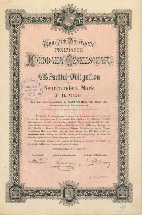 Königlich Bayerische Pfälzische Nordbahn-Gesellschaft
