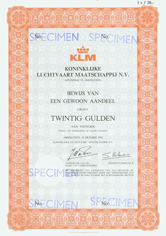 Koninklijke Luchtvaart Maatschappij N. V. (KLM)