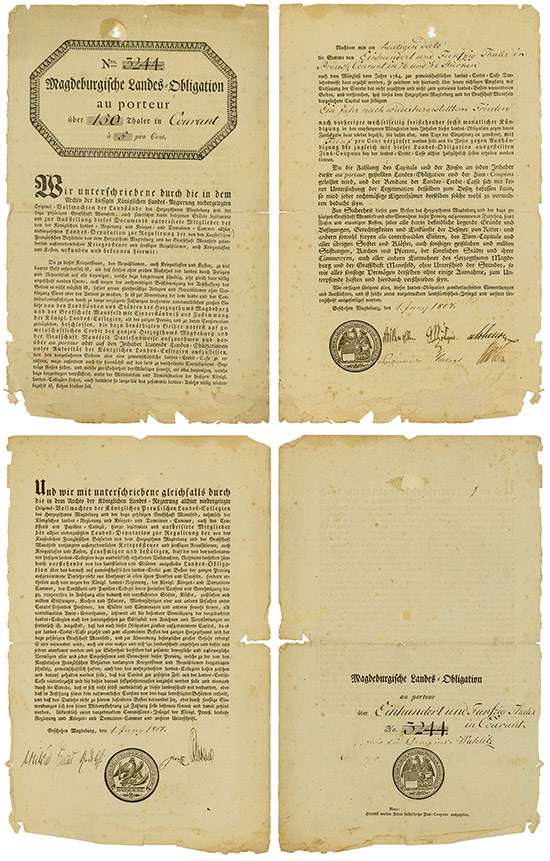 Magdeburgische Landes-Obligation