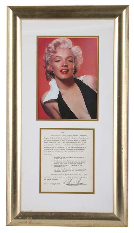 Marilyn Monroe Productions Inc.