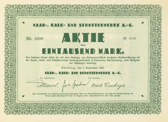 Naab-, Kalk- und Schotterwerke AG