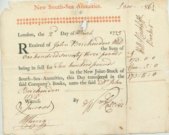 New South-Sea Annuities