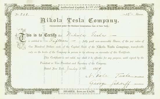 Nikola Tesla Company