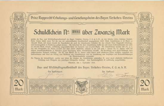 Prinz Rupprecht Erholungs- und Genesungsheim des Bayer. Verkehrs-Vereins