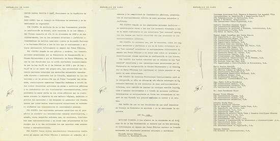 Republica de Cuba - Fidel Castro