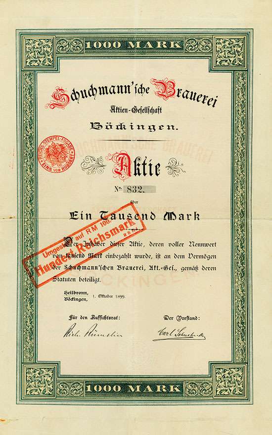 Schuchmann’sche Brauerei AG