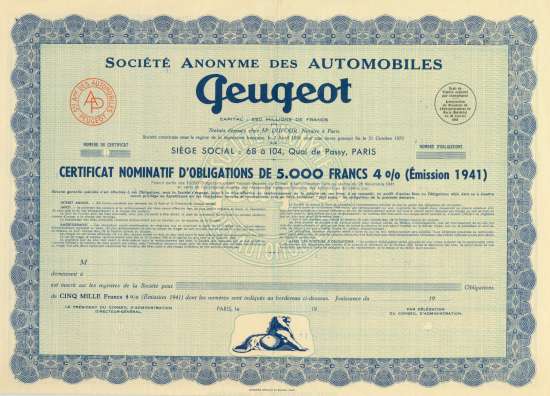 Société Anonyme des Automobiles Peugeot