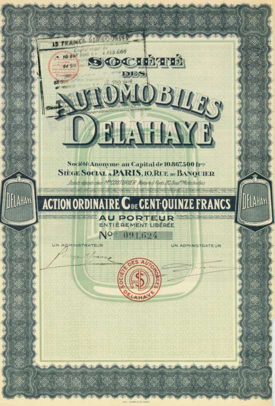 Société des Automobiles Delahaye