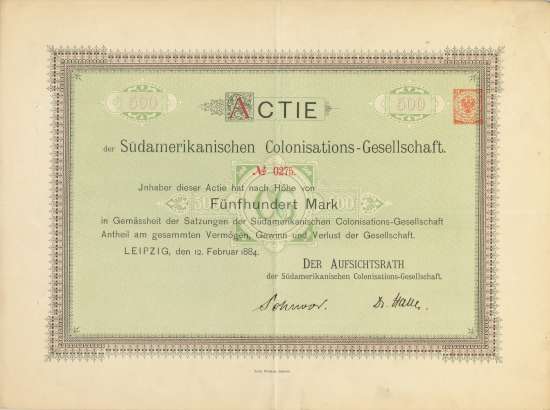Südamerikanische Colonisations-Gesellschaft