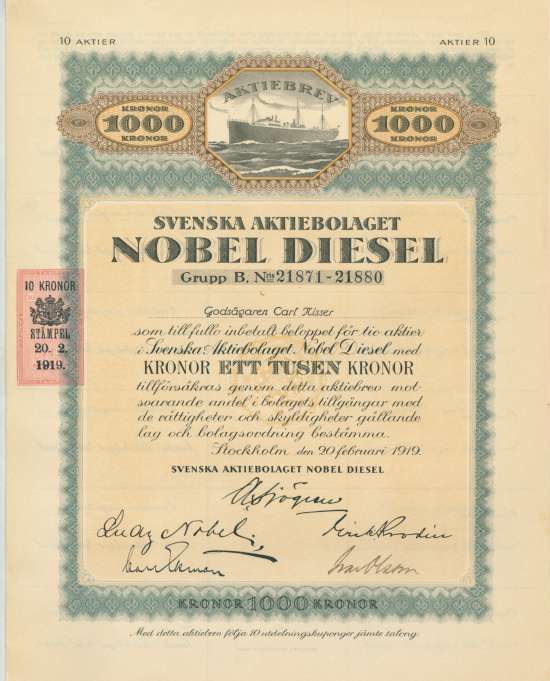 Svenska Aktiebolaget Nobel Diesel