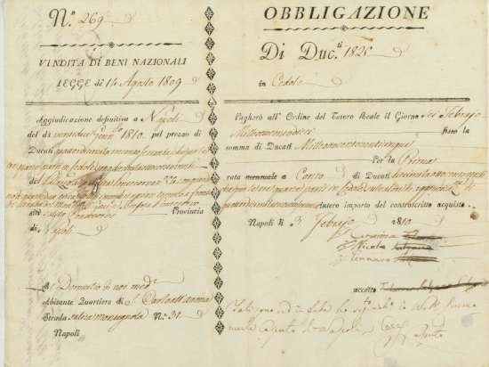 Tesoro Reale del Regno di Napoli / Königliches Schatzamt des Königreichs Neapel