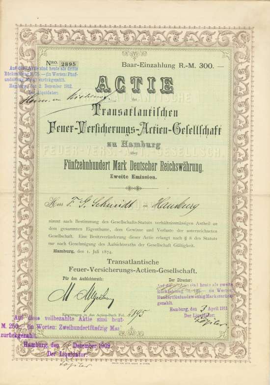 Transatlantische Feuer-Versicherungs-AG