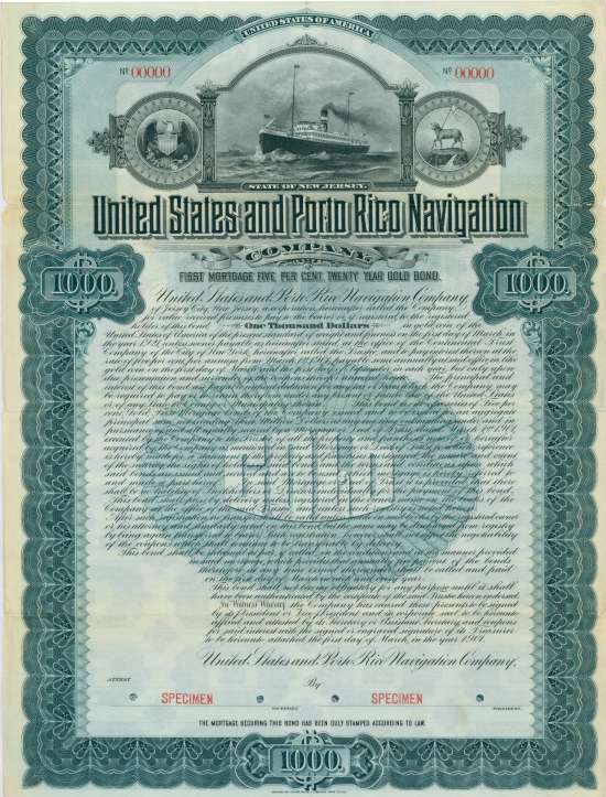 United States and Porto Rico Navigation Company