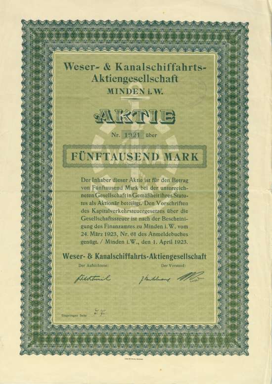 Weser- & Kanalschiffahrts-AG