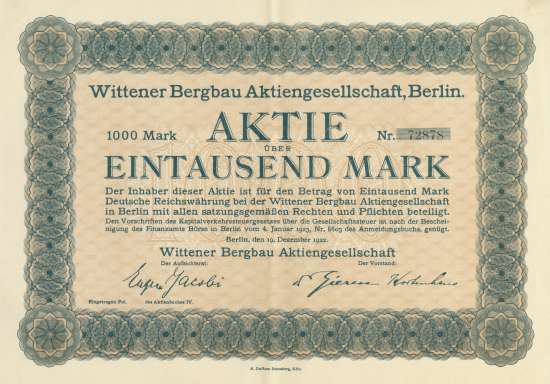 Wittener Bergbau AG