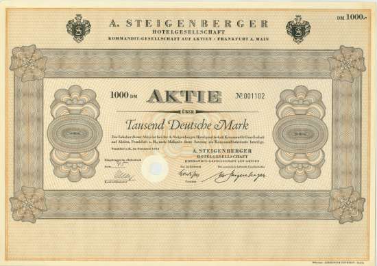 A. Steigenberger Hotelgesellschaft KGaA