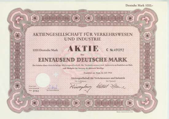 AG für Verkehrswesen und Industrie
