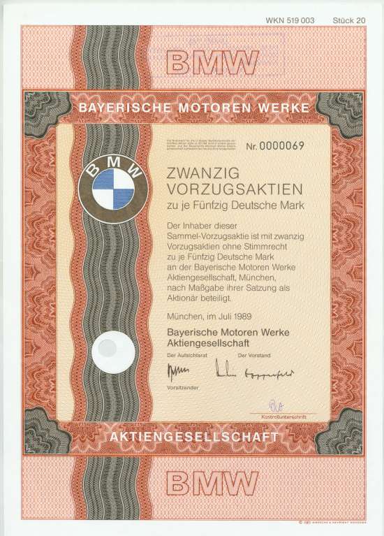 Bayerische Motoren Werke AG