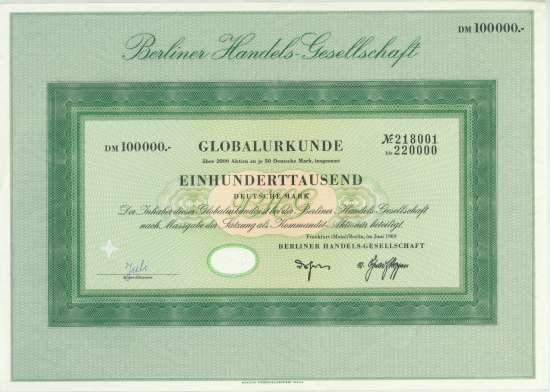 Berliner Handels-Gesellschaft