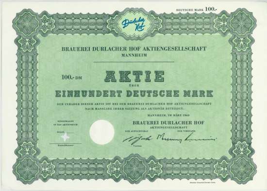 Brauerei Durlacher Hof AG