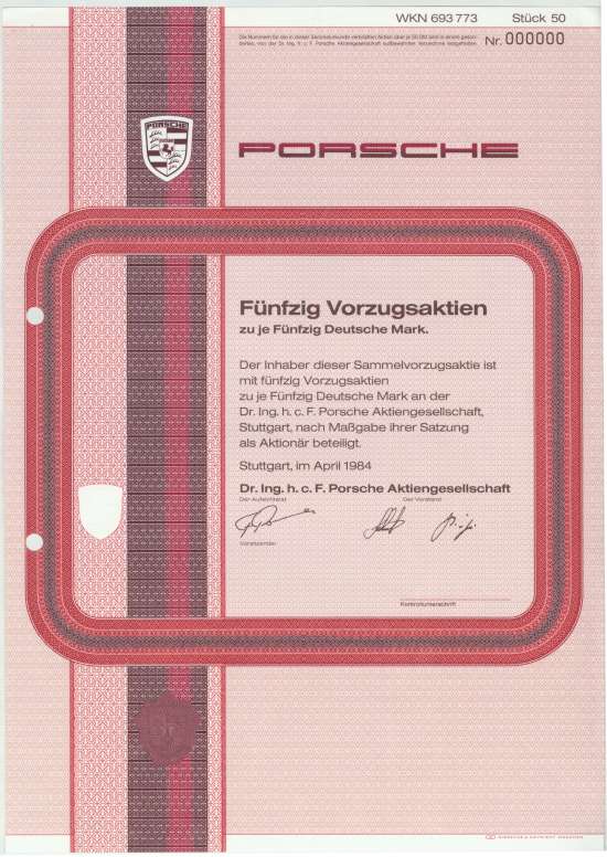 Dr. Ing. h. c. F. Porsche AG