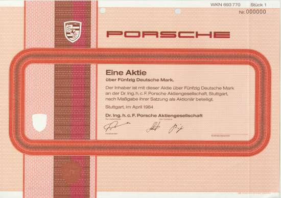 Dr. Ing. h. c. F. Porsche AG