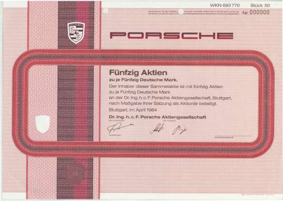 Dr. Ing. h. c. F. Porsche AG