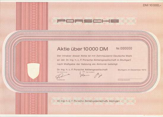 Dr. Ing. h. c. F. Porsche AG