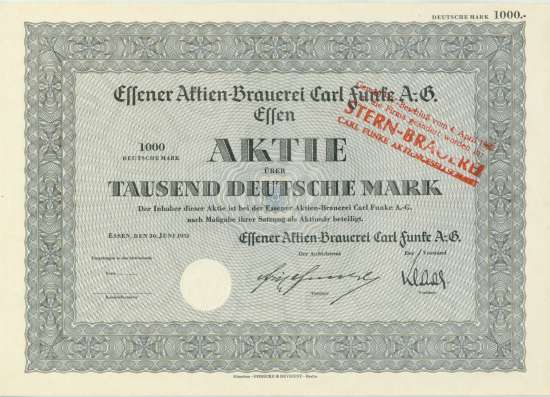 Essener Aktien-Brauerei Carl Funke AG