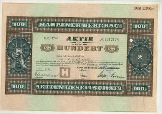 Harpener Bergbau-AG (Bank Litzmannstädter Industrieller eGmbH)