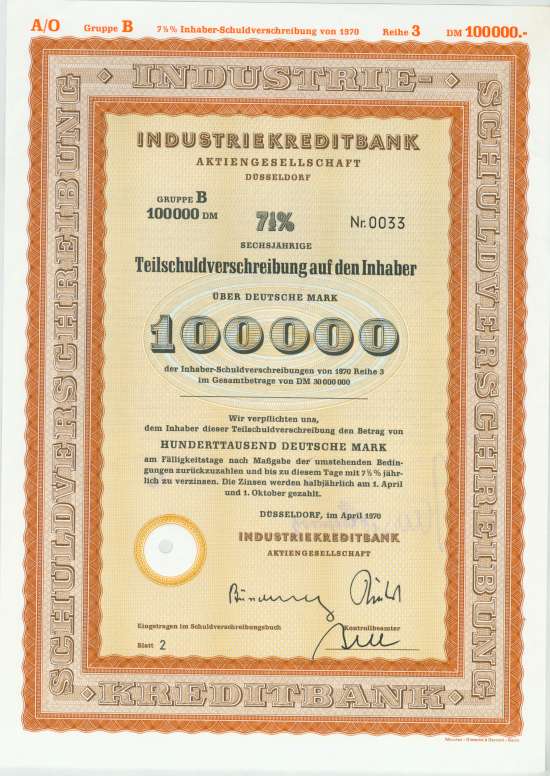 Industriekreditbank AG