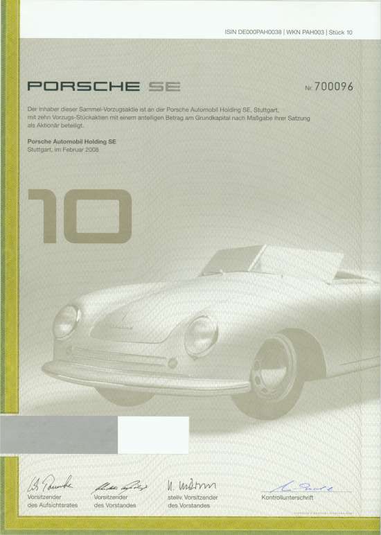 Porsche Automobil Holding SE (Porsche SE)