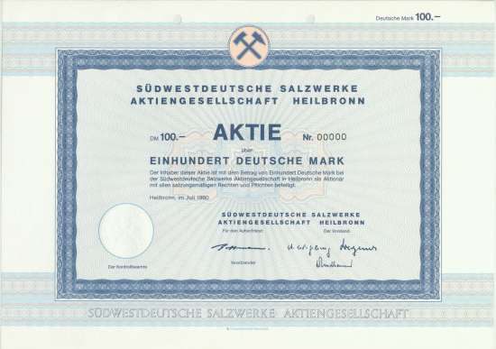 Südwestdeutsche Salzwerke AG 